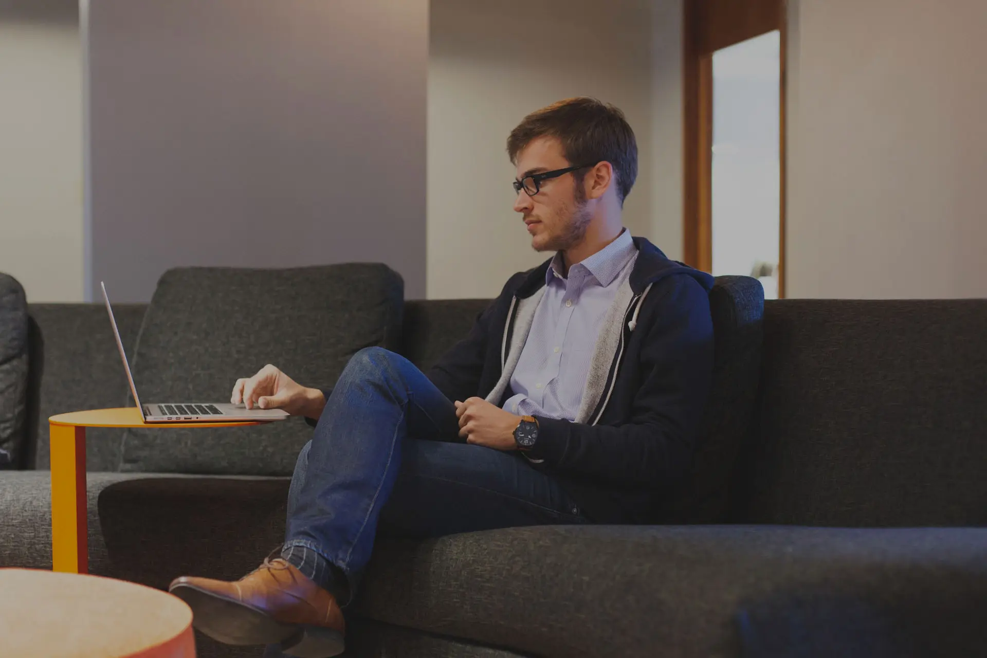 Lounge and workspace at Heritage Office Suites