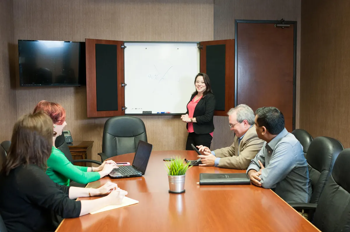 Conference meeting room at Heritage Office Suites