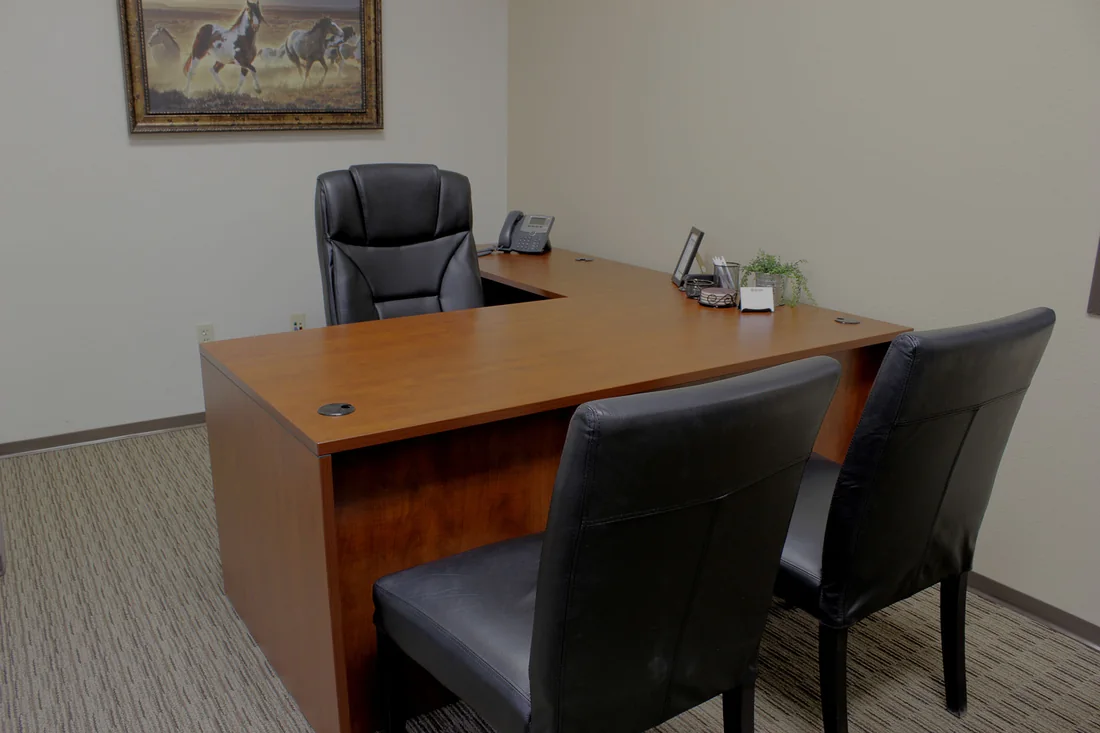 Private office suite at Heritage Office Suites